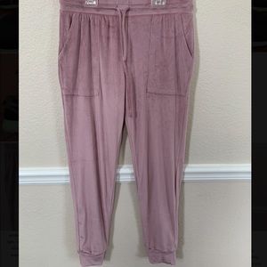 Women’s Velvet Joggers